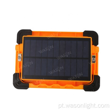 Wason 3000 lúmens portáteis à prova d&#39;água portátil solar USB Recarregável Luz de trabalho LED super brilhante para reparar emergência de acampamento ao ar livre